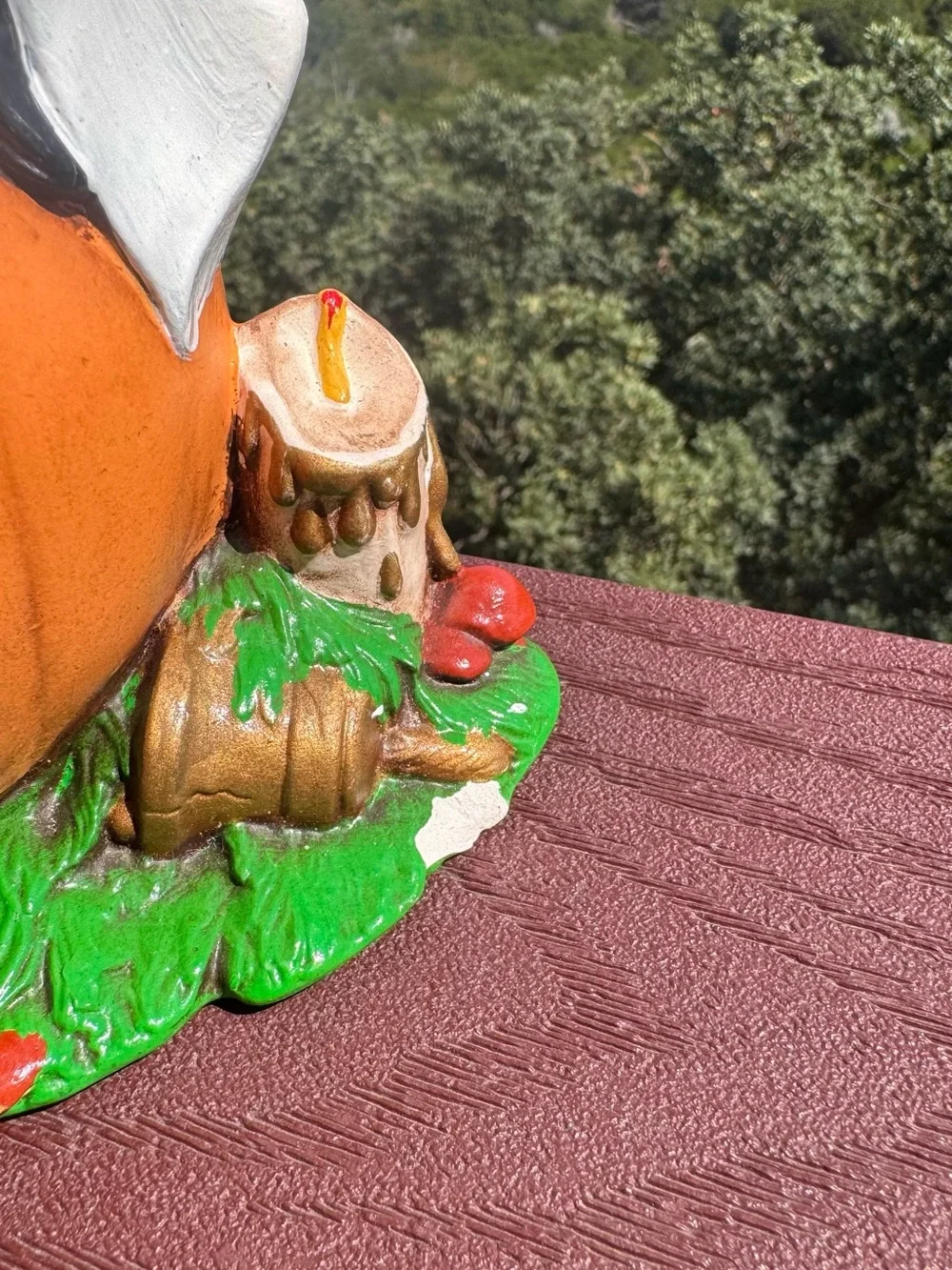 Vintage Byron Molds 1970 Ceramic Seated Witch